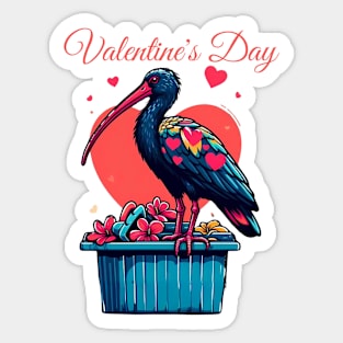 valentine bin chicken Sticker